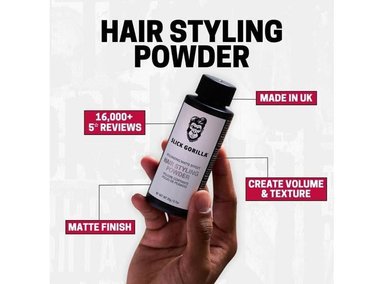 SLICK GORILLA POLVO PARA PEINAR EL CABELLO CON VOLUMEN Y ACABADO MATE, IDEAL PARA TODO TIPO DE CABELLO - 4