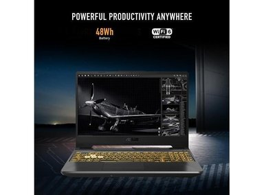 ASUS TUF GAMING A15, FHD, NVIDIA RTX 2050, RYZEN 5, 8GB RAM, SSD 512GB, WIFI 6 - 4