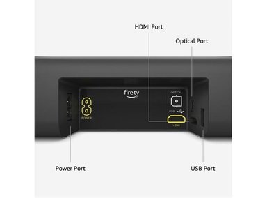 BARRA DE SONIDO FIRE TV CON DTS VIRTUAL:X, DOLBY AUDIO Y BLUETOOTH DE AMAZON - 5