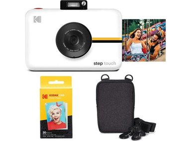 KODAK STEP TOUCH: CÁMARA 13 MP CON IMPRESORA INSTANTÁNEA Y PANTALLA TÁCTIL. EDICIÓN FÁCIL Y TECNOLOGÍA ZINK - 1