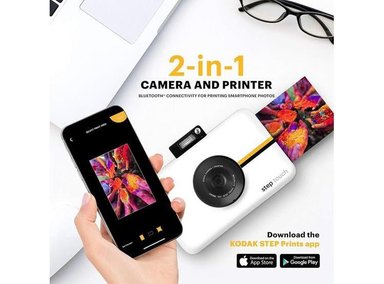 KODAK STEP TOUCH: CÁMARA 13 MP CON IMPRESORA INSTANTÁNEA Y PANTALLA TÁCTIL. EDICIÓN FÁCIL Y TECNOLOGÍA ZINK - 4