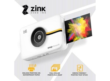 KODAK STEP TOUCH: CÁMARA 13 MP CON IMPRESORA INSTANTÁNEA Y PANTALLA TÁCTIL. EDICIÓN FÁCIL Y TECNOLOGÍA ZINK - 5