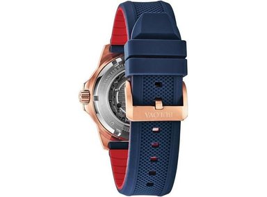 BULOVA RELOJ AUTOMÁTICO ESFERA AZUL MARINE STAR PARA HOMBRE ACABADO ORO ROSA - 2
