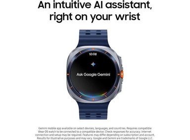 GALAXY WATCH ULTRA SAMSUNG SM-L705UZAQXAA 64GB GRIS TITANIO - 5