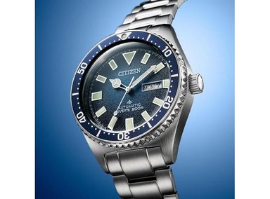 RELOJ CITIZEN PROMASTER DIVE AUTOMÁTICO CON ESFERA AZUL DEGRADADO, CERTIFICADO ISO (MODELO: NY0129-58L) - 3