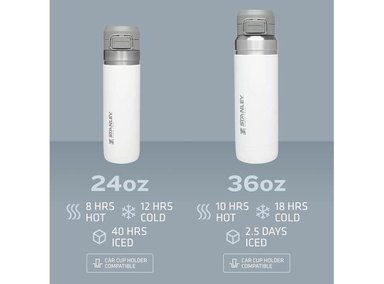 BOTELLA STANLEY QUICK FLIP GO, ACERO INOXIDABLE, DISEÑO A PRUEBA DE FUGAS Y PLEGABLE PARA VIAJES Y DEPORTES - 4