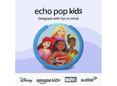 AMAZON ECHO POP KIDS, DISEÑO DISNEY Y CONTROL PARENTAL, INCLUYE AMAZON KIDS+ - 1