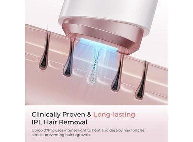 DEPILACIÓN LÁSER IPL PARA MUJERES, DISPOSITIVO CON ENFRIAMIENTO PARA CARA Y CUERPO, RESULTADOS SIN DOLOR A LARGO PLAZO - 5