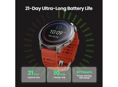AMAZFIT BALANCE 2 - RELOJ INTELIGENTE CON CRISTAL DE ZAFIRO GPS DE DOBLE BANDA BATERIA DE 21 DIAS Y MULTITUD DE MODOS DEPORTIVOS - 5