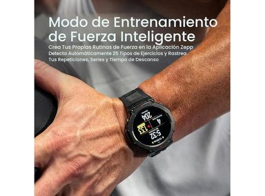 RELOJ INTELIGENTE AMAZFIT T-REX 3 48MM AMOLED GPS DOBLE BANDA NEGRO - 3