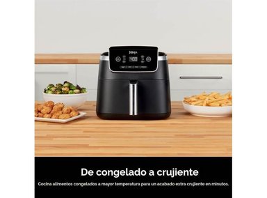 FREIDORA DE AIRE NINJA 4 EN 1: FREÍR, ASAR, RECALENTAR Y DESHIDRATAR CON TECNOLOGÍA AIR CRISP Y GRAN CAPACIDAD FAMILIAR - 5