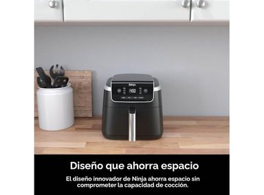 FREIDORA DE AIRE NINJA 4 EN 1: FREÍR, ASAR, RECALENTAR Y DESHIDRATAR CON TECNOLOGÍA AIR CRISP Y GRAN CAPACIDAD FAMILIAR - 6