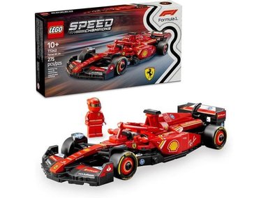 LEGO SPEED CHAMPIONS FERRARI SF-24 F1 PARA CONSTRUIR Y EXHIBIR. IDEAL PARA NIÑOS DESDE 10 AÑOS Y FANS DE LEGO Y FERRARI - 1