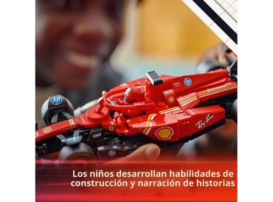 LEGO SPEED CHAMPIONS FERRARI SF-24 F1 PARA CONSTRUIR Y EXHIBIR. IDEAL PARA NIÑOS DESDE 10 AÑOS Y FANS DE LEGO Y FERRARI - 4