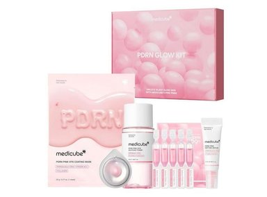 MEDICUBE KIT CON ADN DE SALMÓN PDRN TÓNICO SUERO Y MASCARILLA - 1