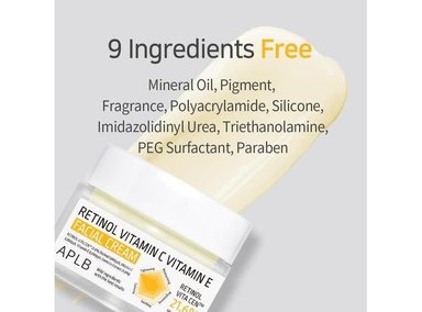 CREMA HIDRATANTE FACIAL APLB CON VITAMINAS C Y E, RETINOL 55ML - 7