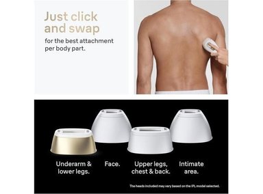 BRAUN IPL SILK EXPERT PRO5, DISPOSITIVO DE DEPILACIÓN PARA MUJER Y HOMBRE, INCLUYE MAQUINILLA VENUS Y LUJOSO ESTUCHE - 6