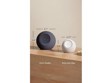 AMAZON ECHO STUDIO COMPACTO CON SONIDO DOLBY ATMOS Y CONTROL ALEXA, COLOR BLANCO GLACIAL - 7