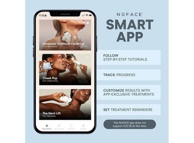 NUFACE TRINITY+ KIT: FACIAL DE MICROCORRIENTE PARA ROSTRO Y CUELLO, MEJILLAS Y CEJAS - 8