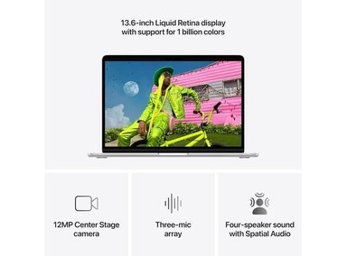 MACBOOK AIR 2026 CHIP M5 1TB SSD 24GB RAM PLATA - 2