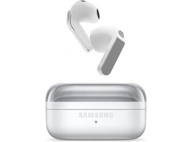 SAMSUNG GALAXY BUDS 4 2026 AI TRUE WIRELESS, NOISE CANCELLING, HI-RES AUDIO, LIVE TRANSLATION, WHITE, 2 YR WARRANTY - 1