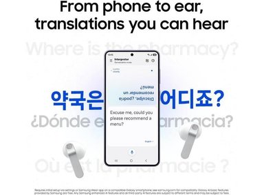 SAMSUNG GALAXY BUDS 4 AI EARBUDS CON CANCELACIÓN DE RUIDO, AUDIO DE ALTA RESOLUCIÓN, COLOR NEGRO - 9