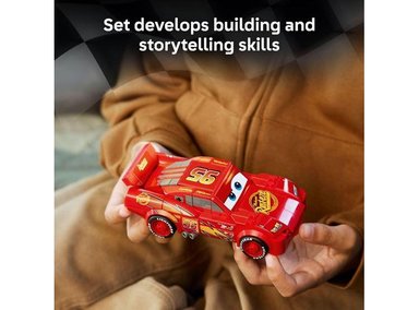 LEGO SPEED CHAMPIONS LIGHTNING MCQUEEN DE DISNEY PIXAR CARS, SET DE BLOQUES DE CONSTRUCCIÓN PARA NIÑOS DE 9+ AÑOS - 3