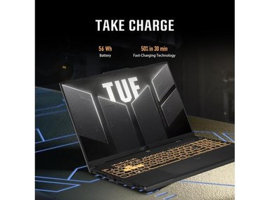 ASUS TUF GAMING F16, PANTALLA FHD+ 144HZ, INTEL CORE 5, RTX 4050, 8GB RAM, 512GB SSD - 8