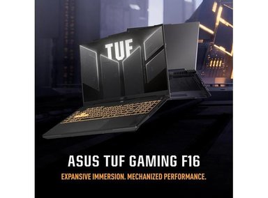ASUS TUF GAMING F16, PANTALLA FHD+ 144HZ, INTEL CORE 5, RTX 4050, 8GB RAM, 512GB SSD - 9