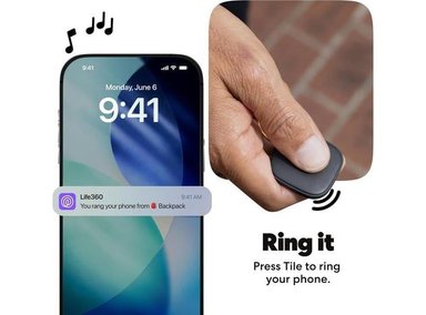TILE MATE LIFE360, RASTREADOR BLUETOOTH Y BUSCADOR DE TELÉFONOS, COMPATIBLE CON IOS Y ANDROID, PAQUETE DE 4 - 4