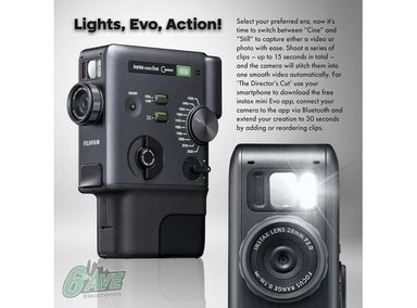 FUJIFILM INSTAX MINI EVO, CÁMARA HÍBRIDA CON IMPRESIÓN INSTANTÁNEA Y EFECTOS DE DÉCADAS - 3