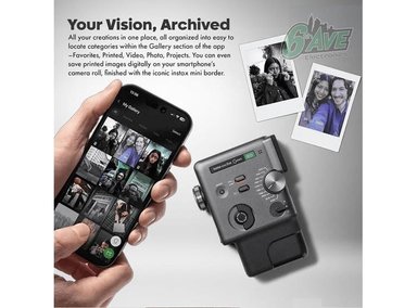 FUJIFILM INSTAX MINI EVO, CÁMARA HÍBRIDA CON IMPRESIÓN INSTANTÁNEA Y EFECTOS DE DÉCADAS - 4