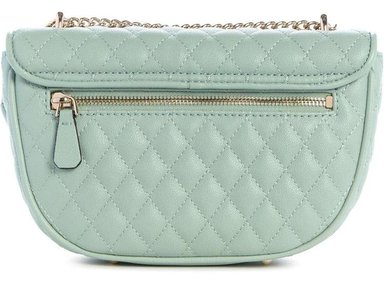 BOLSO CROSSBODY CONVERTIBLE GUESS, ECO SMALL GRAIN PU, CON CHARM REMOVIBLE, ELEGANTE Y FUNCIONAL - 2