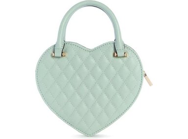 BANDOLERA ATABEY DE GUESS CON DISEÑO DE CORAZÓN Y CORREA DESMONTABLE EN POLIURETANO ACOLCHADO - 2