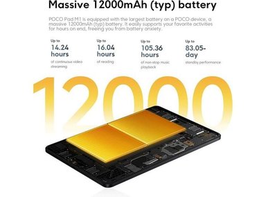 TABLET XIAOMI POCO PAD M1 2509ARPBDG 2DA GEN - 3