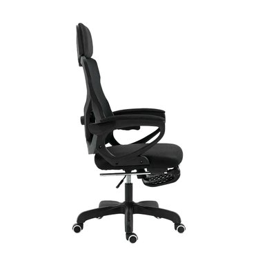 SILLA DE OFICINA ERGONOMICA GAMER HAVEN E02 MESH NEGRO CON REPOSAPIES - 4
