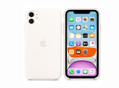 CASE APPLE IPHONE 15 SILICONA PRO BLANCO - 1