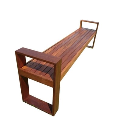 BANQUETA TERRAZA MOBILIARI DARIUS MP MADERA NATURAL - 1