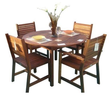 MP COMEDOR MOBILIARI JINX 100X100CM 4 SILLAS - 1