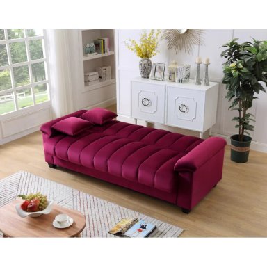 SOFA CAMA MOBILIARI RIDON MORADO - 1