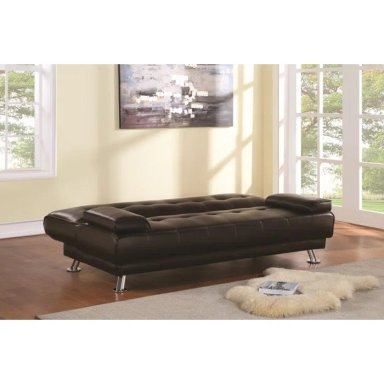 SOFA CAMA MOBILIARI WELL GRIS OSCURO - 1
