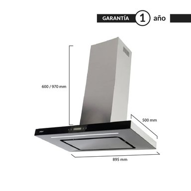 CAMPANA FDV DELUXE DECORATIVA CHEF 2.0 90CM - 1