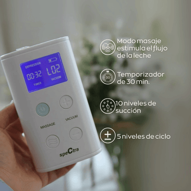 EXTRACTOR DE LECHE DOBLE MANOS LIBRES SPECTRA 9 PLUS + AGENDA - MIS PRIMEROS 6 MESES DE MATERNIDAD + CURSO VIRTUAL: BANCO DE LECH - 2