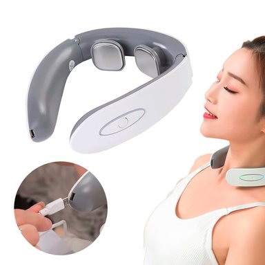MASAJEADOR PERUMASSAGE INTELIGENTE CERVICAL RECARGABLE DISCOS MAGNÉTICOS - 5