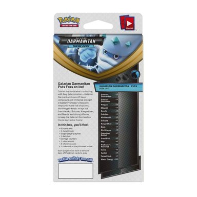JUEGO POKÉMON TCG DECK DARMATIAN GALAR INGLES - 3