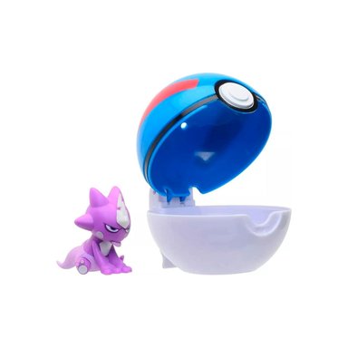 POKEMON CLIP N GO TOXEL INCLUYE POKEBOLA - 3
