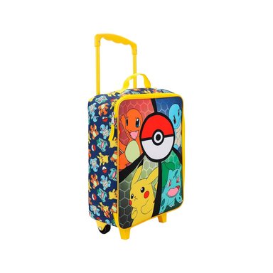 SET POKÉMON BIOWORLD MALETA CON RUEDAS Y MALETIN VIAJERO - 2
