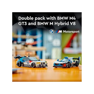LEGO SPEED CHAMPIONS BMW M4 GT3 BMW M HYBRID V8 76922 - 3