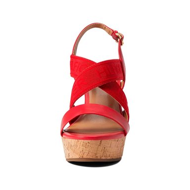 SANDALIA TOMMY HILFIGER KEZNO DAMA RED TALLA 8 5 - 3