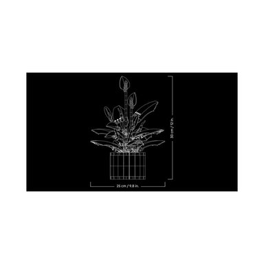 LEGO BOTANICALS PEACE LILY FLOWER 11504 - 5
